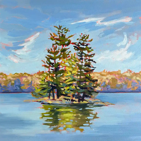Breathe It In - 24x24"