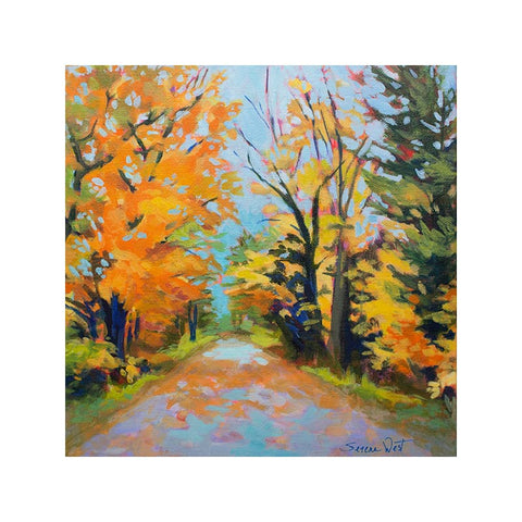 Finding our Way - a Muskoka square print