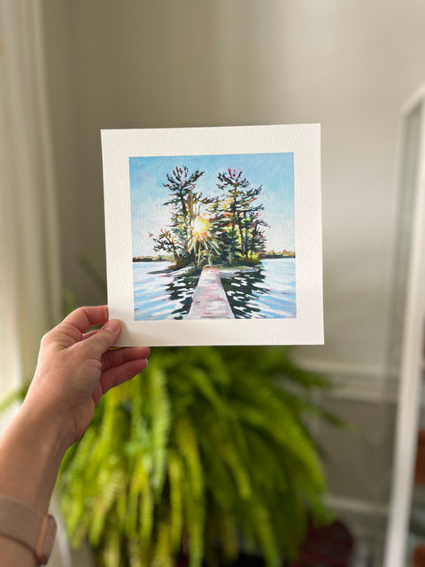 That Special Place - a Muskoka square print