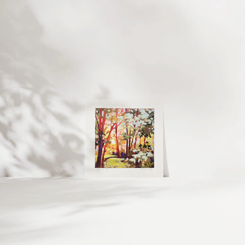 Hold the Day - a Muskoka square print