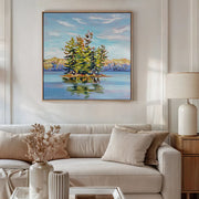 Pause For a Moment - A square art print