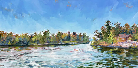 The Long Way Home - 30x60"