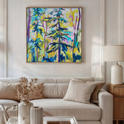 Walk With Me - a Muskoka square print