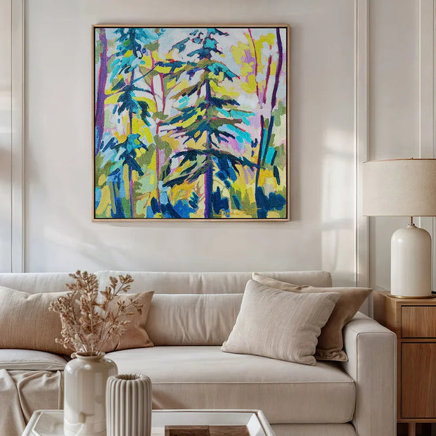 Walk With Me - a Muskoka square print